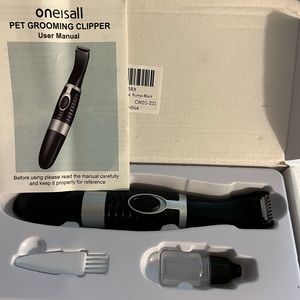 One is all pet grooming kit for face/rump